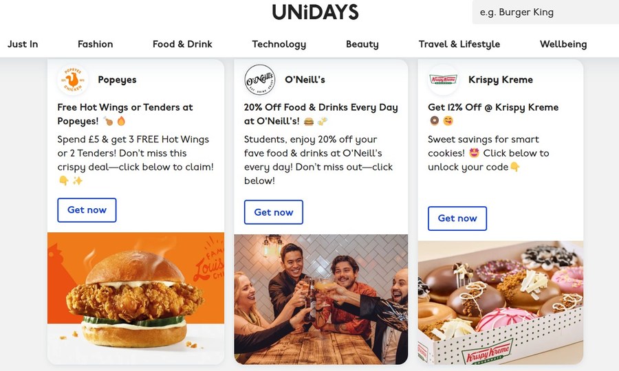 Unidays Deals